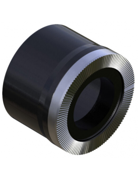 Onyx Knurled Cone - 10mm