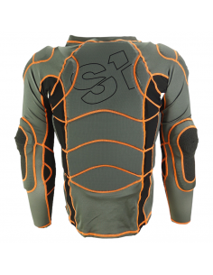 Gilet S1 Defense Pro 2.0 Adulte - Black/Orange 2