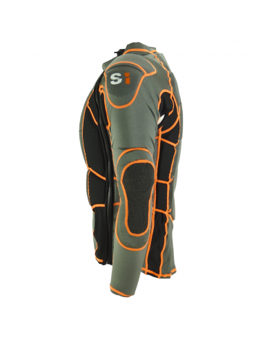 Gilet S1 Defense Pro 2.0 Adulte - Black/Orange