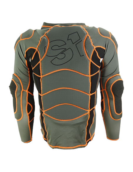 S1 Defense Pro 2.0 Jacket Kid Black/Orange