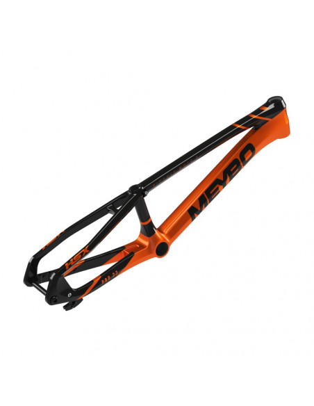 Kit Cadre/Fourche Meybo HSX Carbon 2025 - Black/Orange