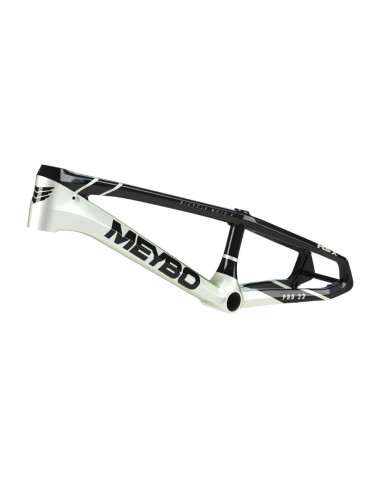 Kit Cadre/Fourche Meybo HSX Carbon 2025 - Black/Pearl White