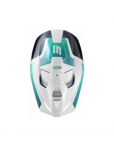 Casque Shot Race - Phaser Blue Turquoise Pearly 2