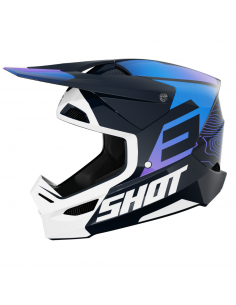 Shot Furious Helmet - Apex - Blue Glossy