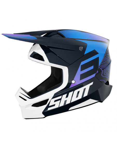Casque Shot Furious - Apex Blue Glossy