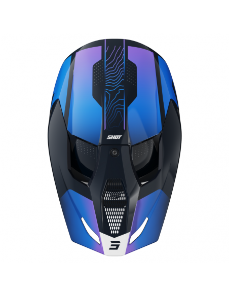 Shot Furious Helmet - Apex - Blue Glossy