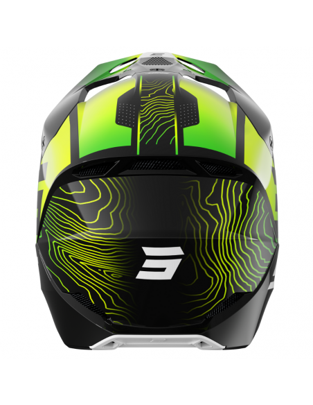 Shot Furious Helmet - Apex - Neon Yellow