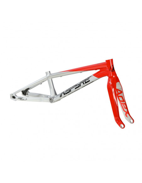 Inspyre Concorde V3 Frame/Fork Kit - Racing Red / Grey