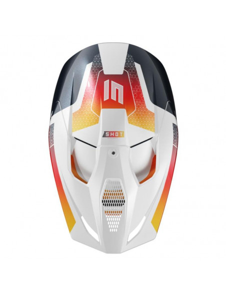 Shot Race Phaser Helmet - Blue Red Pearly