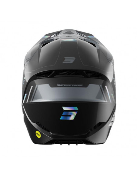 Shot Race Sprint Helmet - Holographic Black Pearly