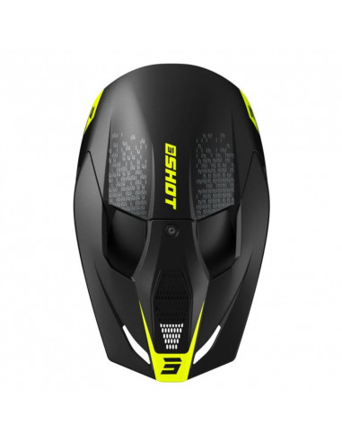 Casque Shot Furious - Draw Neon Yellow