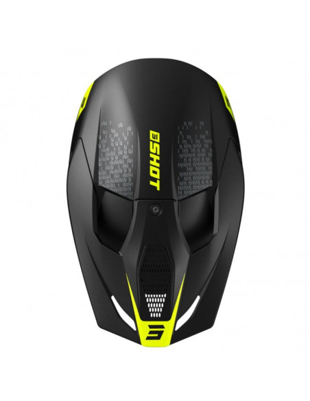 Casque Shot Furious - Draw Neon Yellow