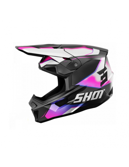 Casque Shot Lite - Astral Blue Pink Pearly