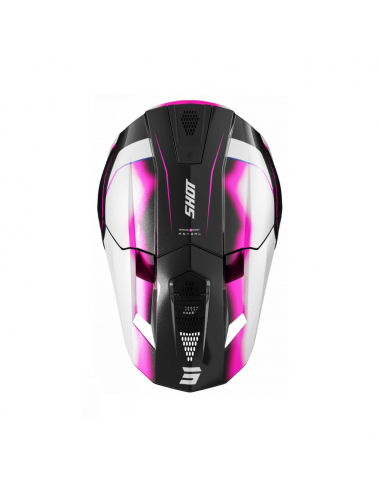 Casque Shot Lite - Astral Blue Pink Pearly