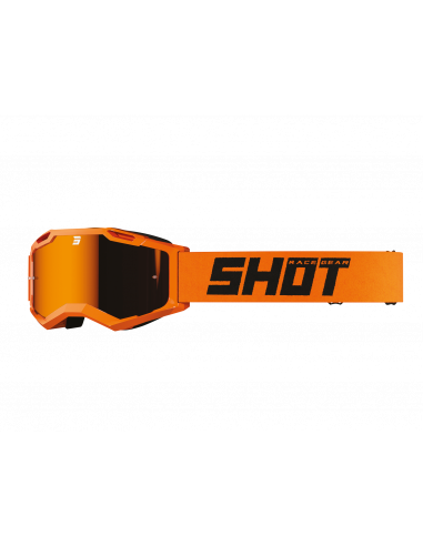 Shot Assault 2.0 Goggles - Solid Irridium Neon Orange Glossy