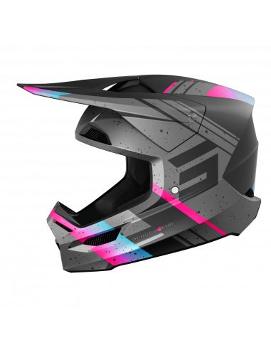 Shot Furious Helmet - Mirage Blue Pink Matt