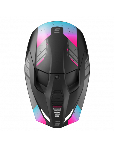 Shot Furious Helmet - Mirage Blue Pink Matt