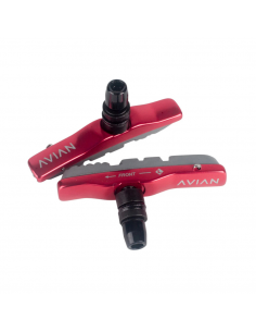 Patins de freins V-Brake Avian Carbon - Red