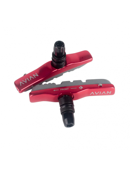 Patins de freins V-Brake Avian Carbon - Red