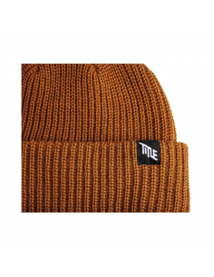 Title Beanie - Brown 2