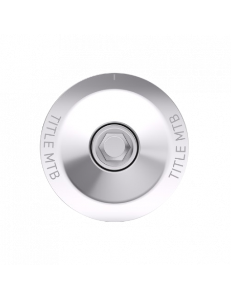 Top Cap Title - Silver