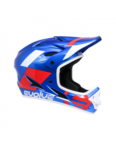 Evolve Storm Helmet - Glossy Blue/Red/White