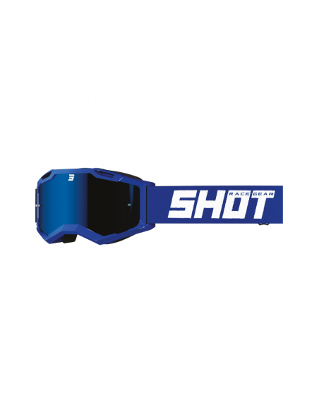 Shot Assault 2.0 Goggles - Solid Irridium Blue Reflex Glossy