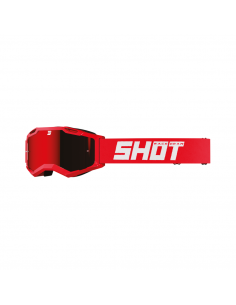 Masque Shot Assault 2.0 - Solid Irridium Red Glossy