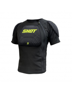 Gilet Shot Airlight Kid - Manches Courtes - Black/Neon Yellow