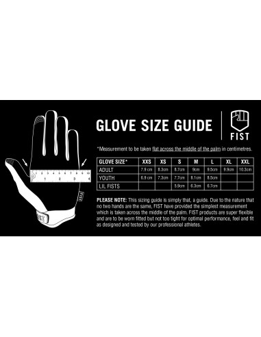 Gants Fist Adulte - Inspyre White