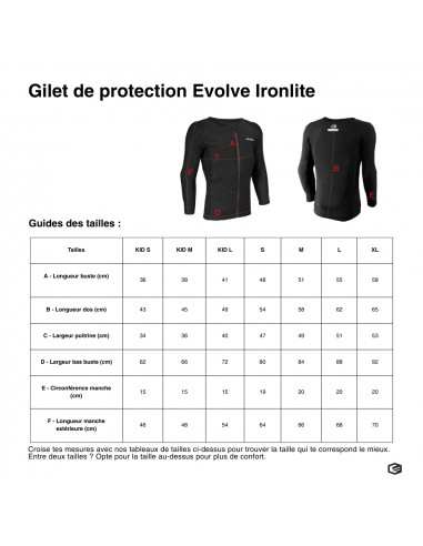 Gilet De Protection Enfant Evolve Ironlite