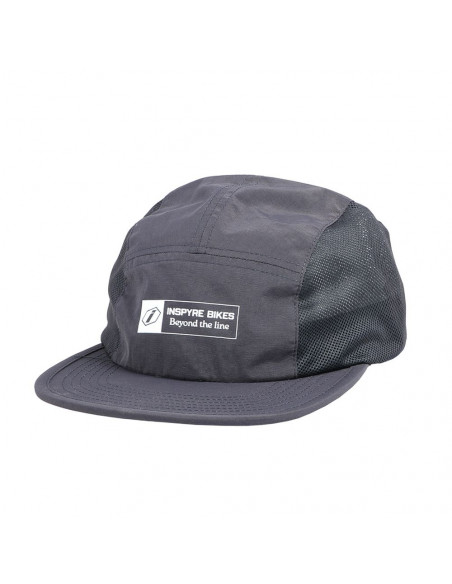 Inspyre 5 Panel Cap - Beyond The Line - Black