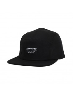 Inspyre 5 Panel Cap - Beyond The Line Patch - Black