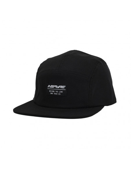 Casquette Inspyre 5 Panel - Beyond The Line Patch - Black