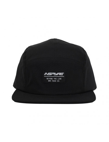 Casquette Inspyre 5 Panel - Beyond The Line Patch - Black