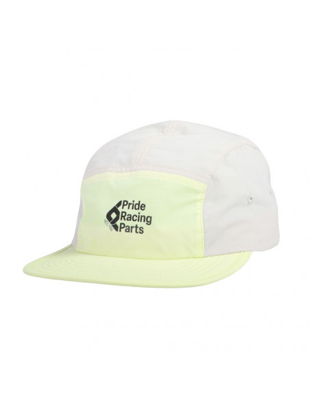 Pride 5 Panel Cap - MDL Logo - Neon/Beige