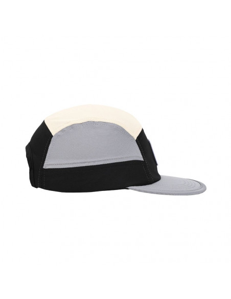Pride 5 Panel Cap - Icon Patch - Grey/Sand