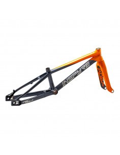 Inspyre Concorde V3 Frame/Fork Kit - Orange / Gun Metal 2