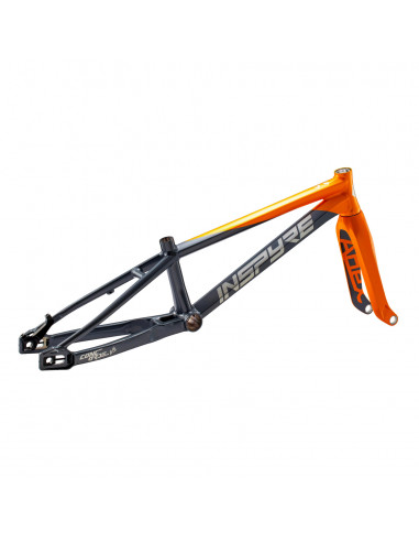 Kit Cadre/Fourche Inspyre Concorde V3 - Orange / Gun Metal