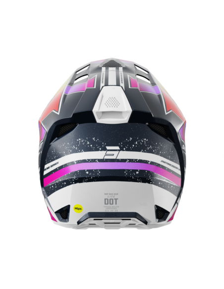 Shot Lite Helmet - Racing Blue Neon Yellow Pearly