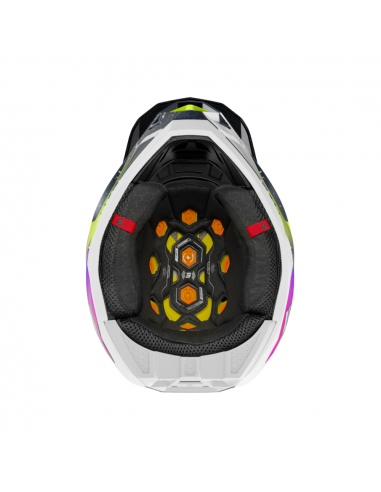 Casque Shot Lite - Racing Blue Neon Yellow Pearly