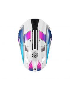 Casque Shot Lite - Racing White Pink Pearly 2