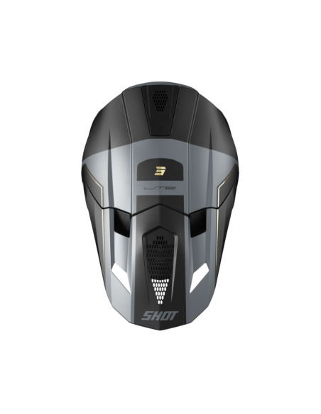 Shot Lite Helmet - S10 Black Grey Matt