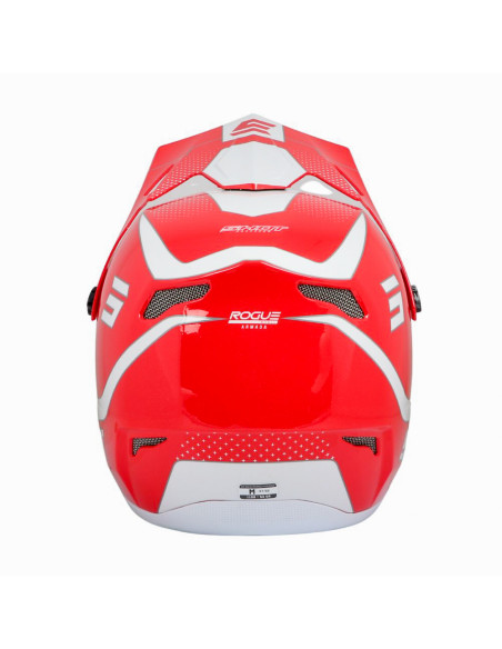 Shot Rogue Adult Helmet - Armada - Red Pearly