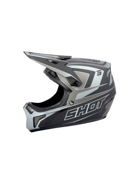 Shot Rogue Kid Helmet - Level - Black Matt