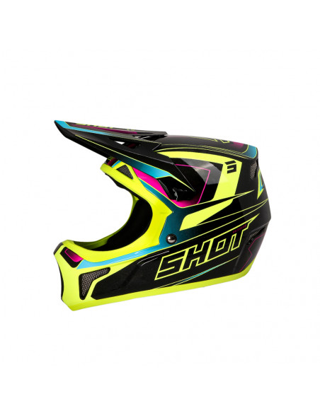 Casque Shot Rogue Adulte - Level - Neon Yellow/Pink Pearly