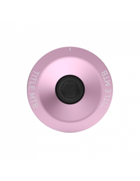 Top Cap Title - Pink