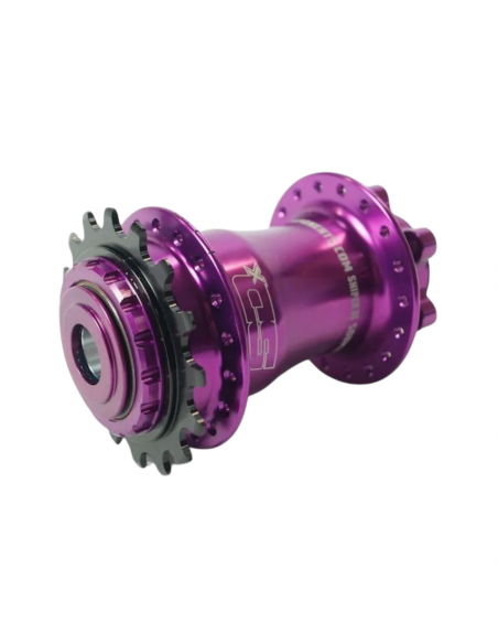 Moyeu Arrière SD-X Sniper Pro ISO6 - 15mm - Purple