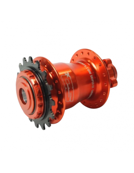 Moyeu Arrière SD-X Sniper HSX Pro ISO6 - 15mm - Orange