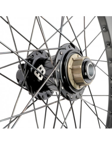 Roues 20" (406) Pride Wave Matt White - Matrix 20/15mm - Black